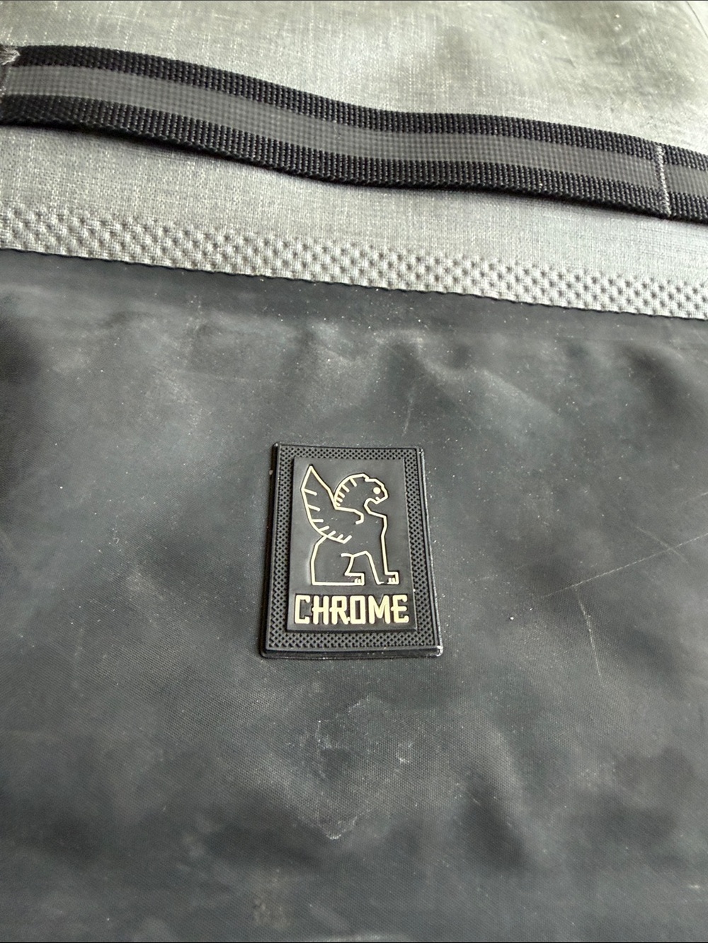 'code' Two-Tone Gray & Black Commuter Backpack - Picture 4 of 4